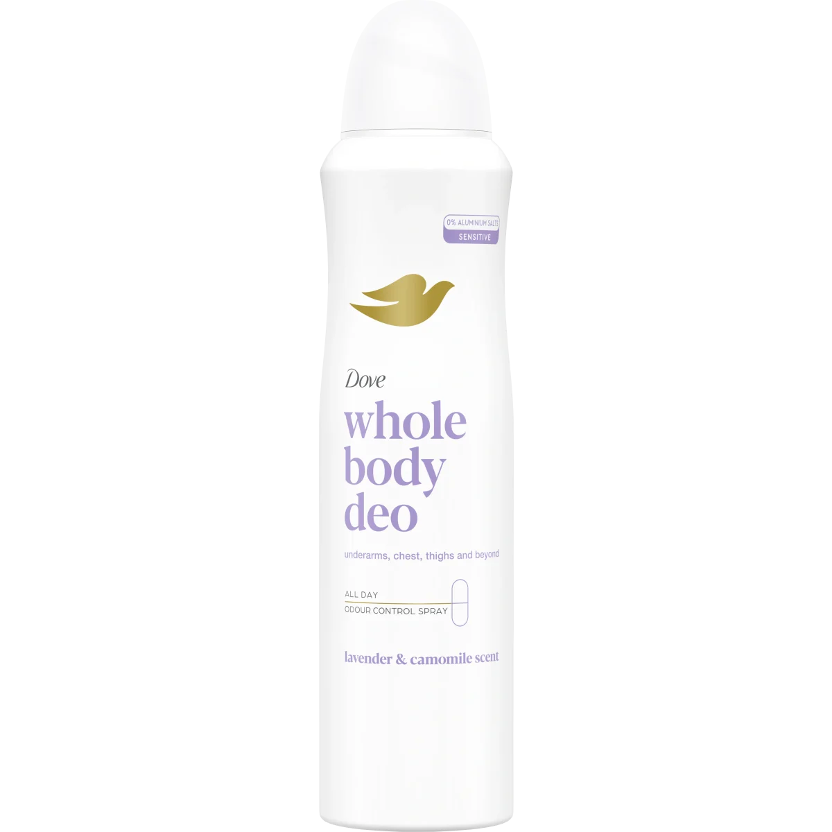 Dove Lavender & Chamomile Whole Body Deodorant Spray 150 ml