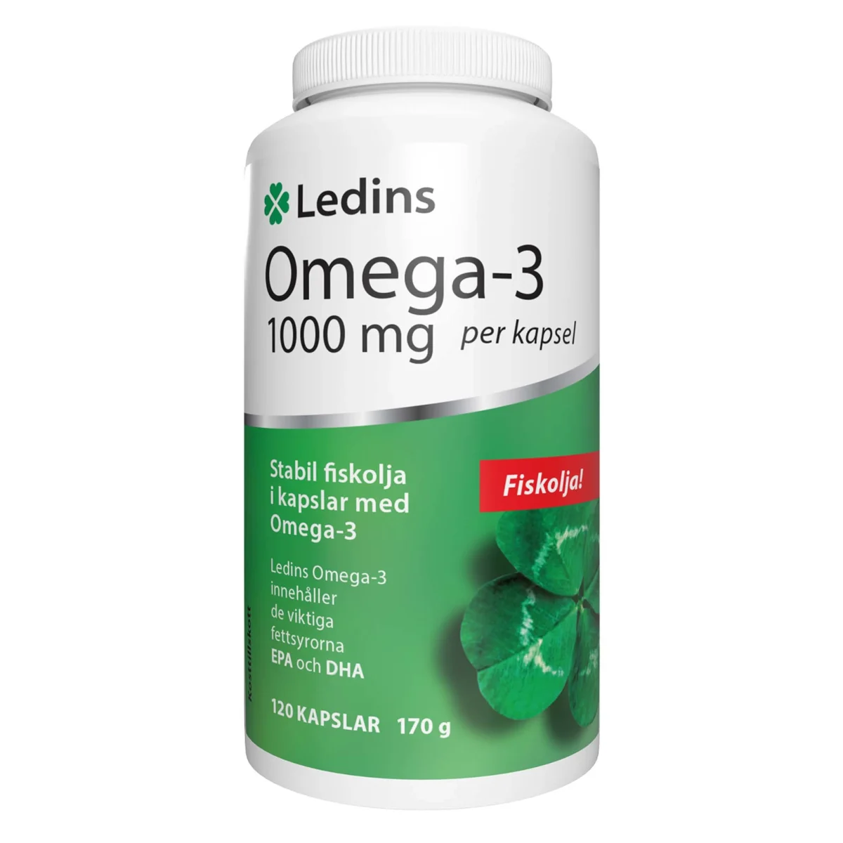 Ledins Omega-3 1000 mg, 120 st