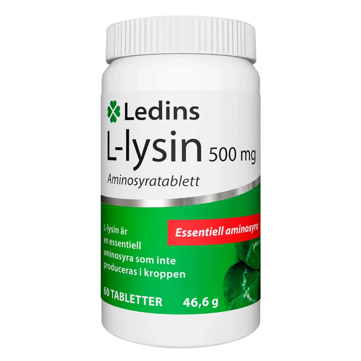 Ledins L-Lysin 500 mg, 60 st