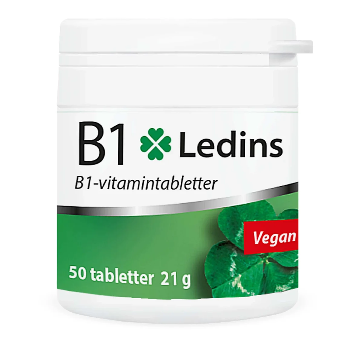 Ledins Vitamin B1 100 mg, 50 st