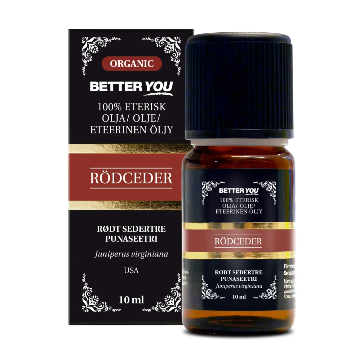 Better You Rödcederolja EKO Eterisk 10 ml