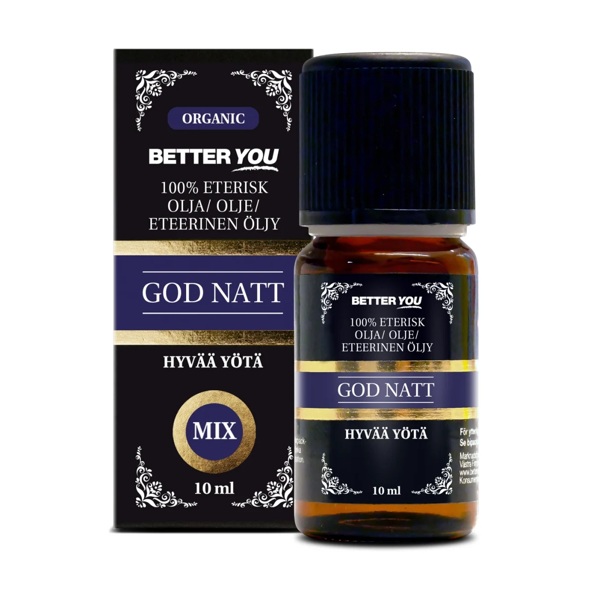 Better You God Natt Olja EKO Eterisk 10 ml