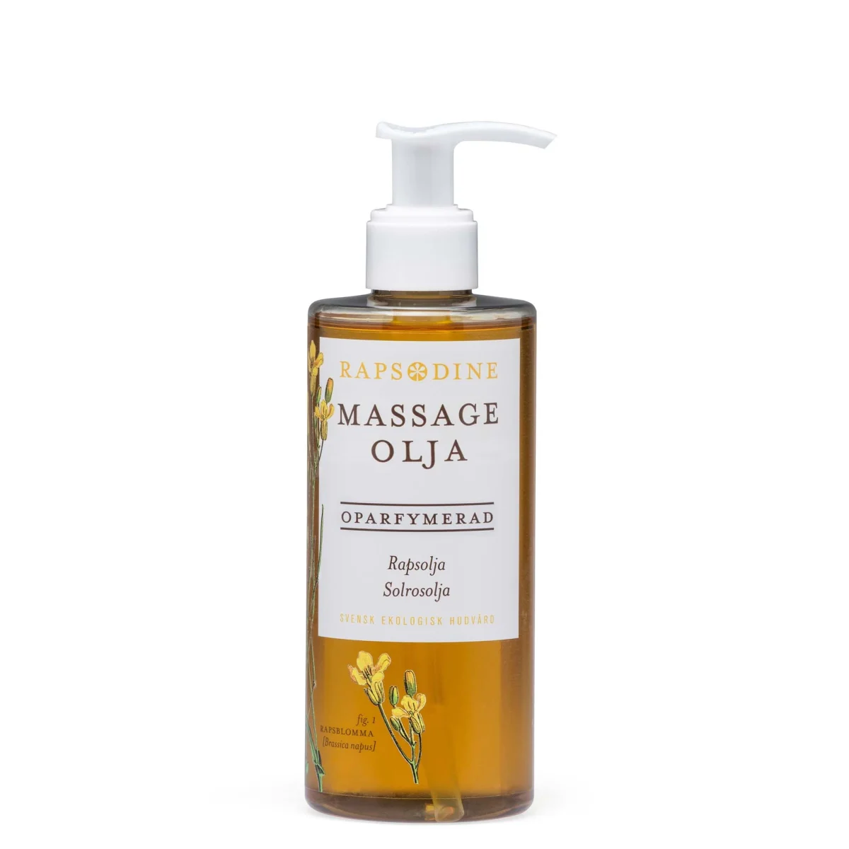 Rapsodine Massageolja Oparfymerad 250 ml