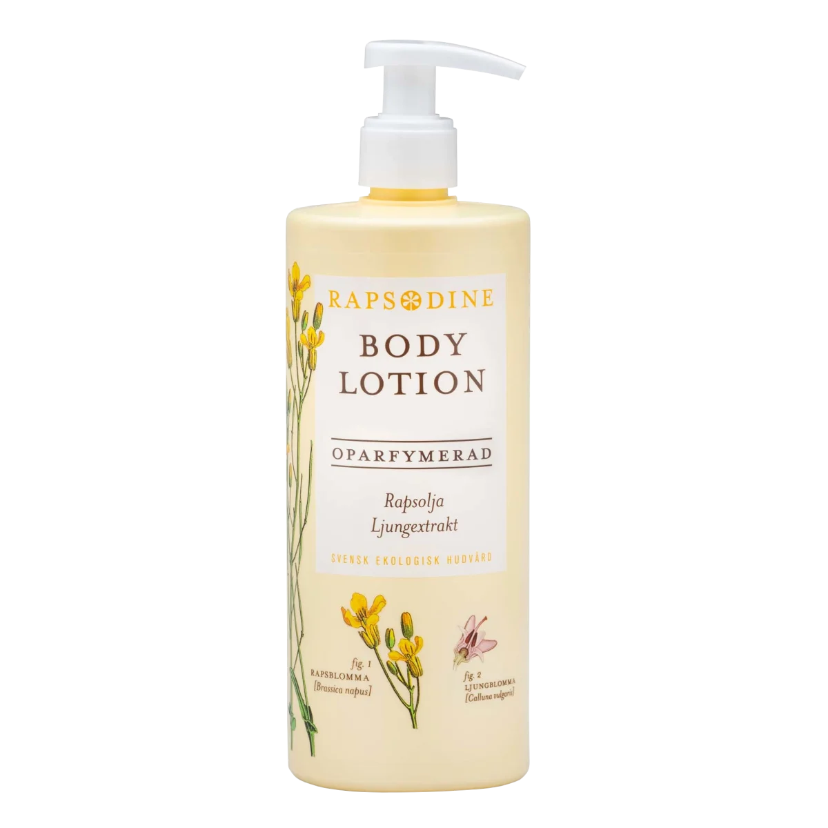 Rapsodine Bodylotion Oparfymerad 500 ml