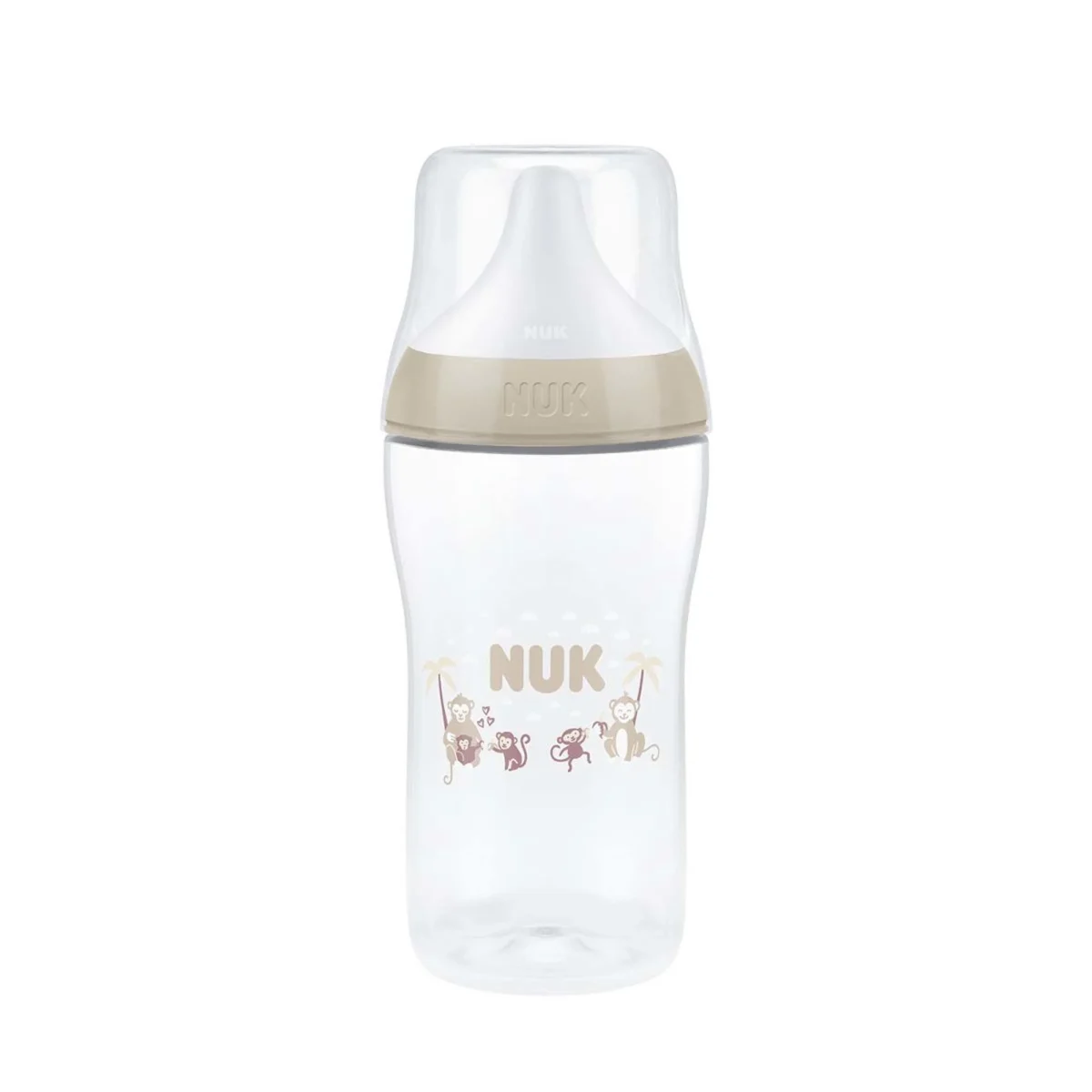NUK Perfect Match Nappflaska 260 ml Monkey