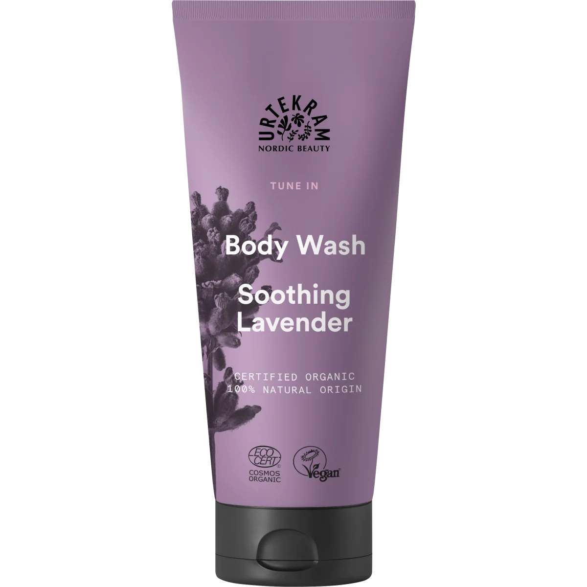 Urtekram Tune In Soothing Lavender Body Wash 200 ml
