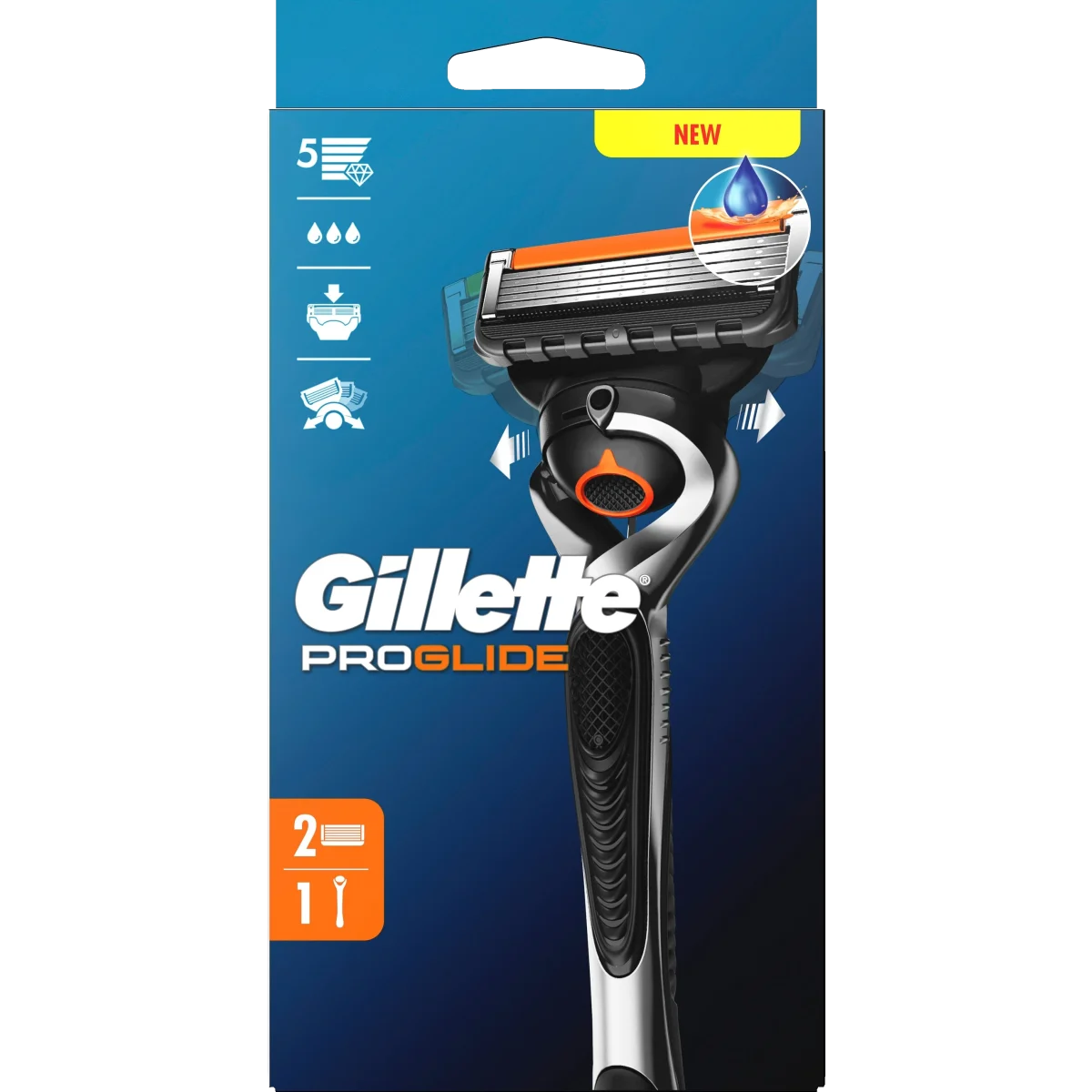 Gillette Proglide Rakhyvel 2 rakblad