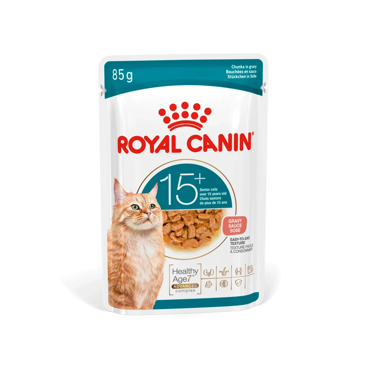 Royal Canin Ageing Cat 15+ Gravy Våtfoder 12x85 g