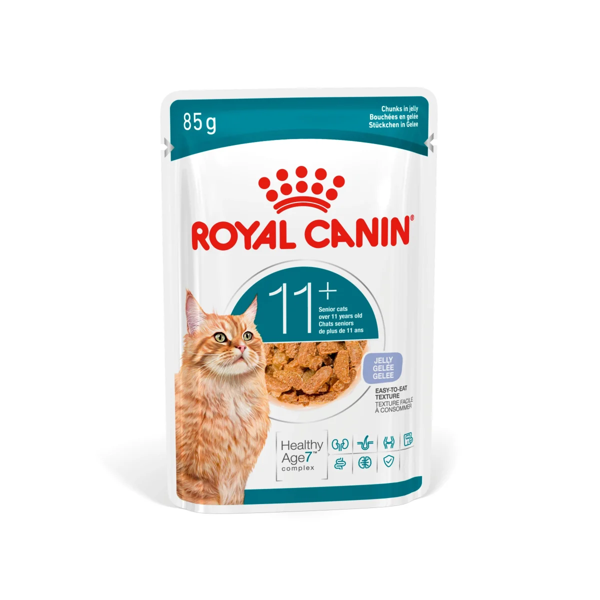 Royal Canin Ageing Cat 11+ Jelly Våtfoder 12x85 g