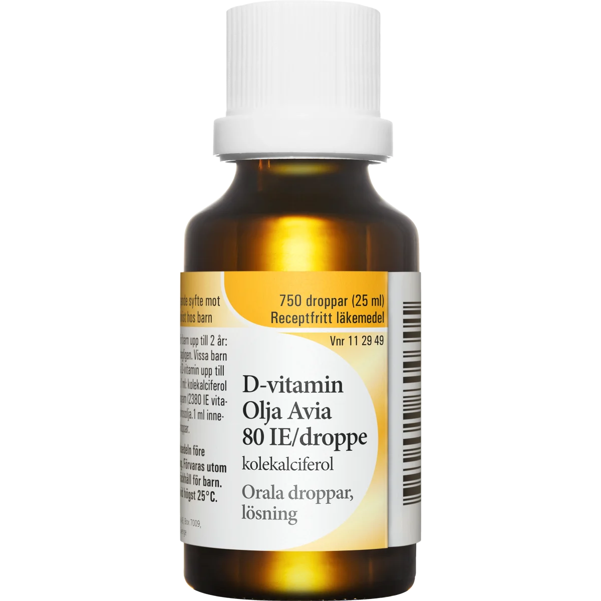 Avia D-vitamin Olja 25 ml