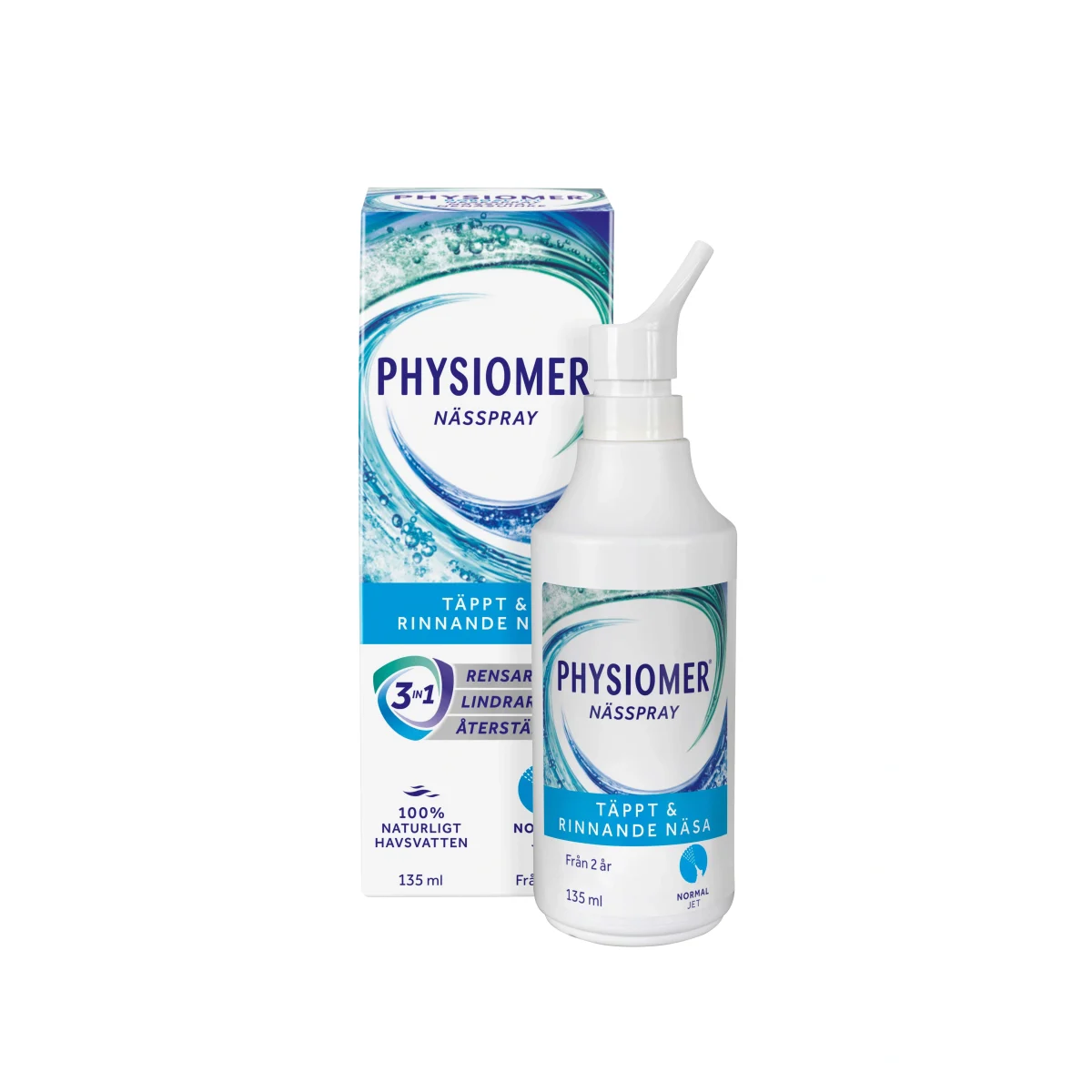 Physiomer Normal Jet & Spray Nässpray, 135 ml