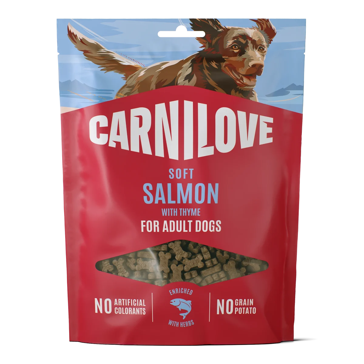 Carnilove Dog Soft Snack Salmon with Thyme small bite 200 g