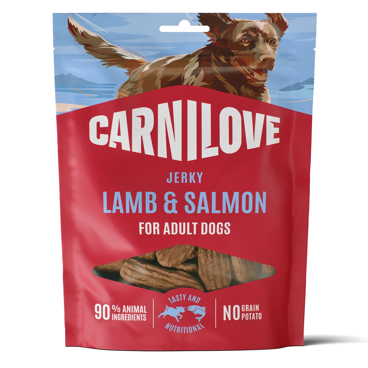 Carnilove Dog Jerky Lamb with Salmon 100 g