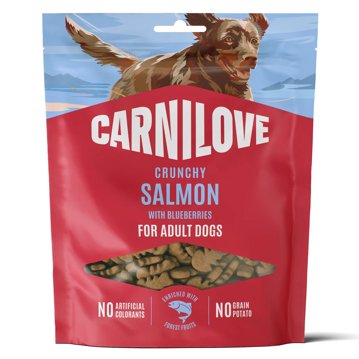 Carnilove Dog Crunchy Snack Salmon with Blueberries 200 g