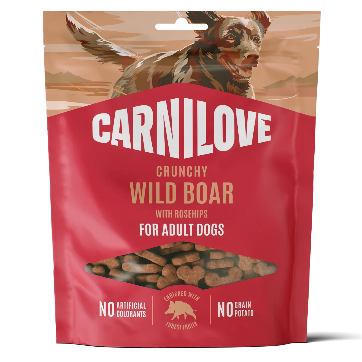 Carnilove Dog Crunchy Snack Wild Boar with Rosehips 200 g