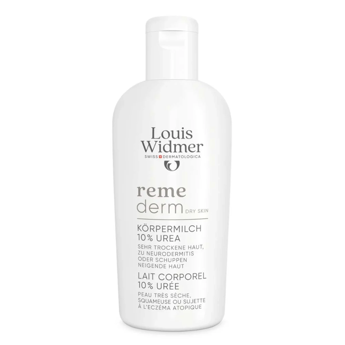 Louis Widmer Remederm Body Milk 10% Urea PF 200 ml