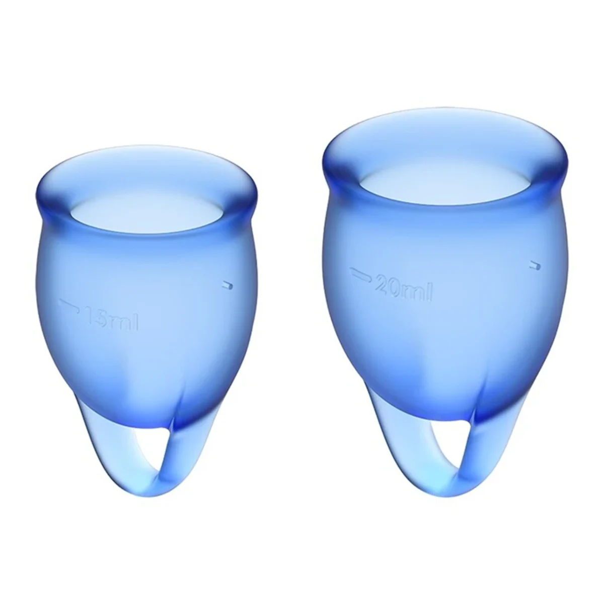 Satisfyer Feel Confident Menstrual Cup Dark Blue