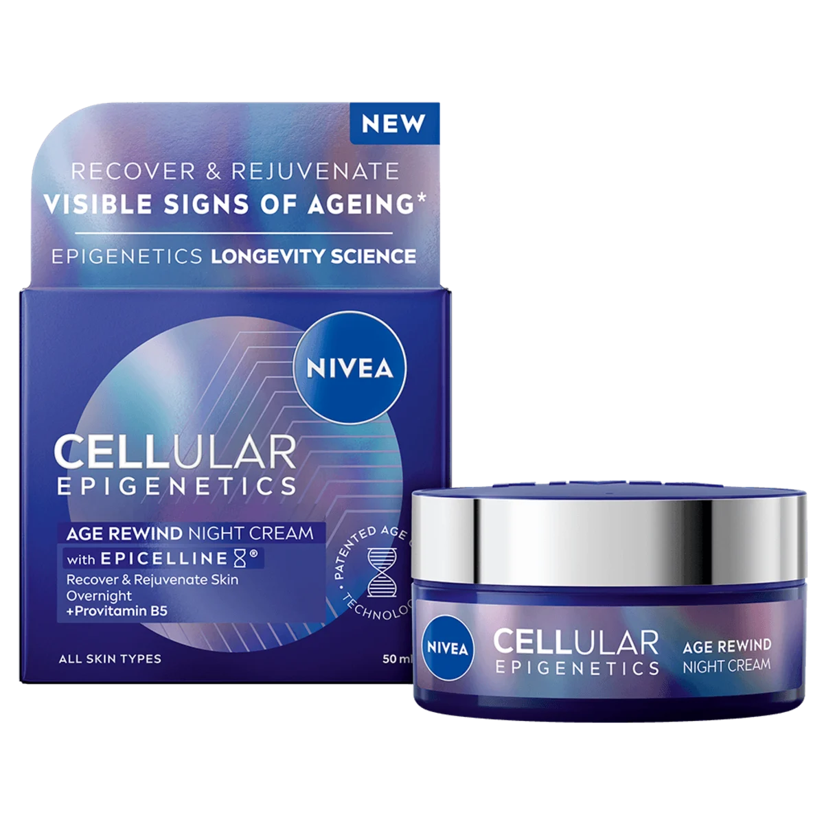 NIVEA Cellular Epigenetics Age Rewind Night Cream 50 ml