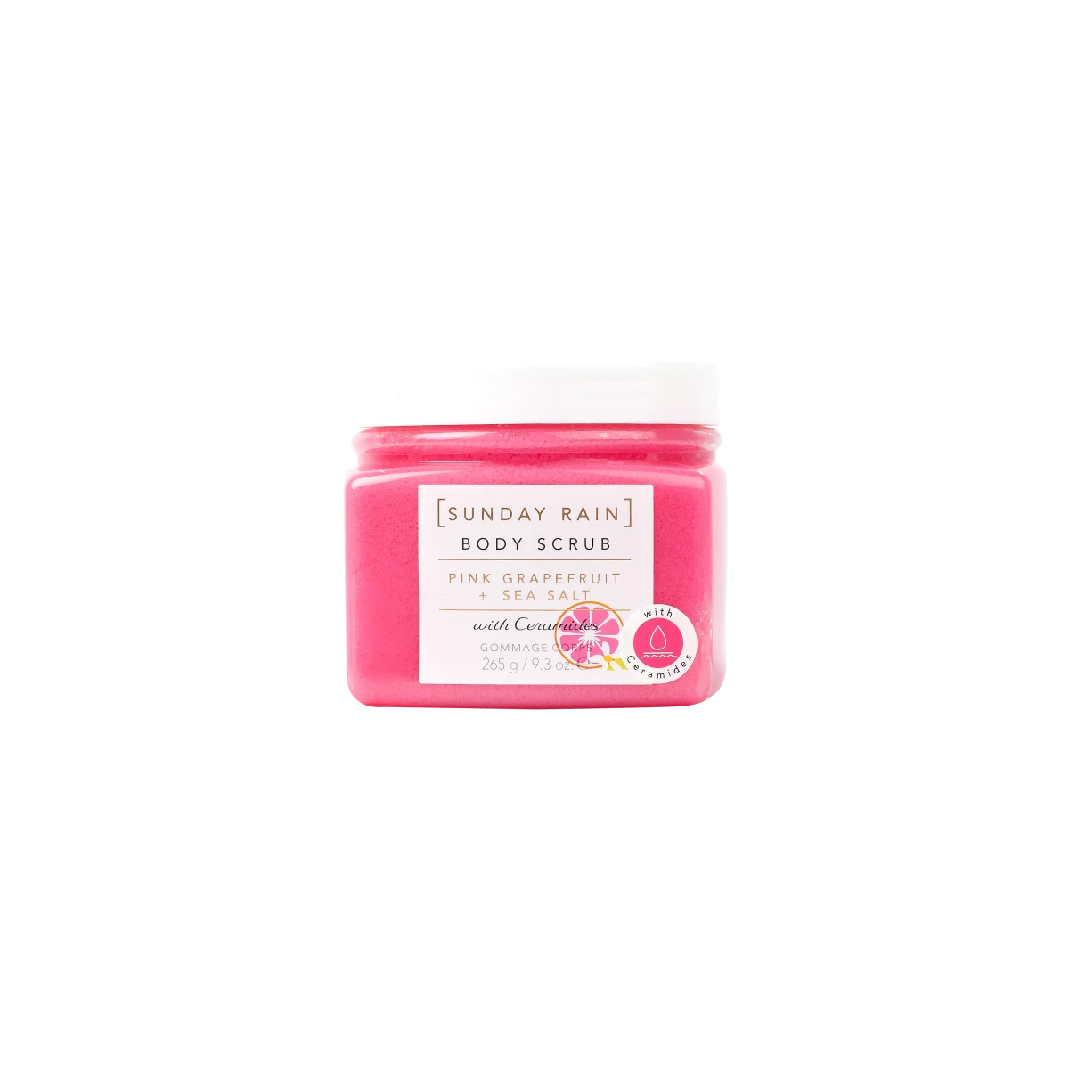 Sunday Rain Pink Grapefruit & Sea Salt Body Scrub 265 g
