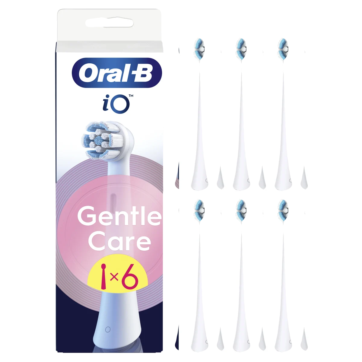 Oral-B iO Gentle Care Borsthuvud 6-pack