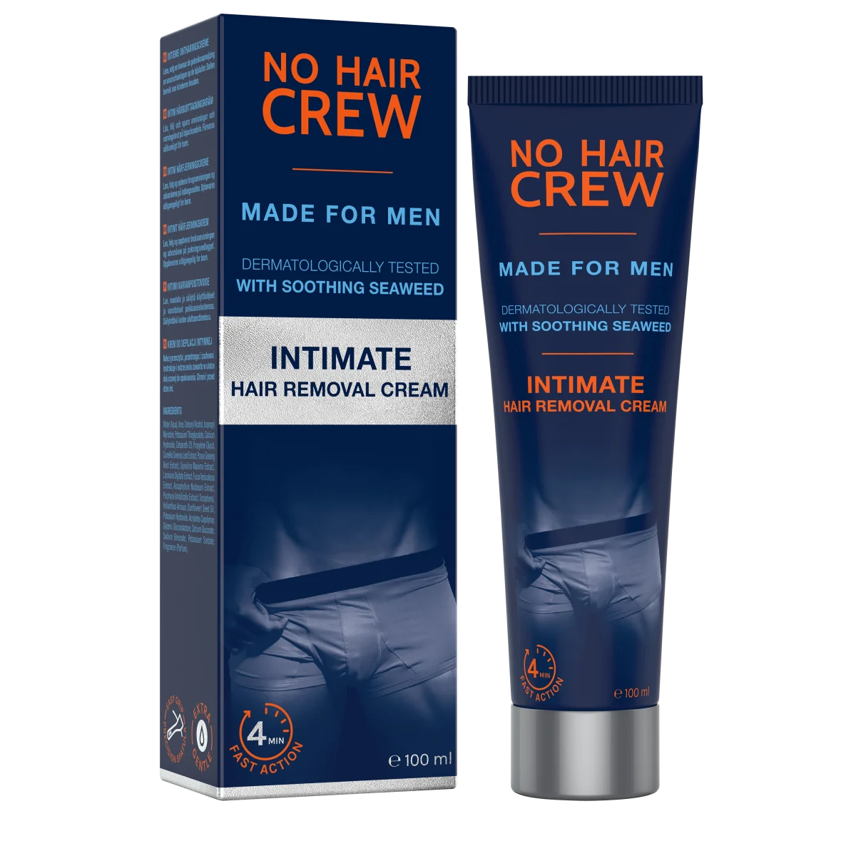 No Hair Crew Intimate Hair Removal Cream 100 ml