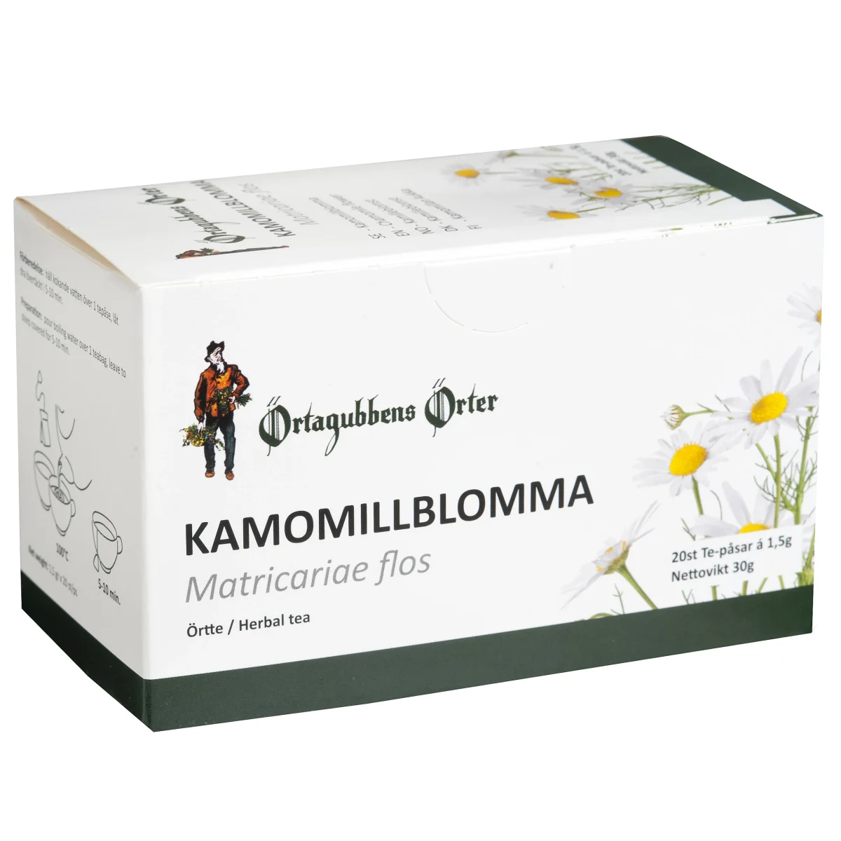 Örtagubben Kamomill Örtte 20 x 1,5 g