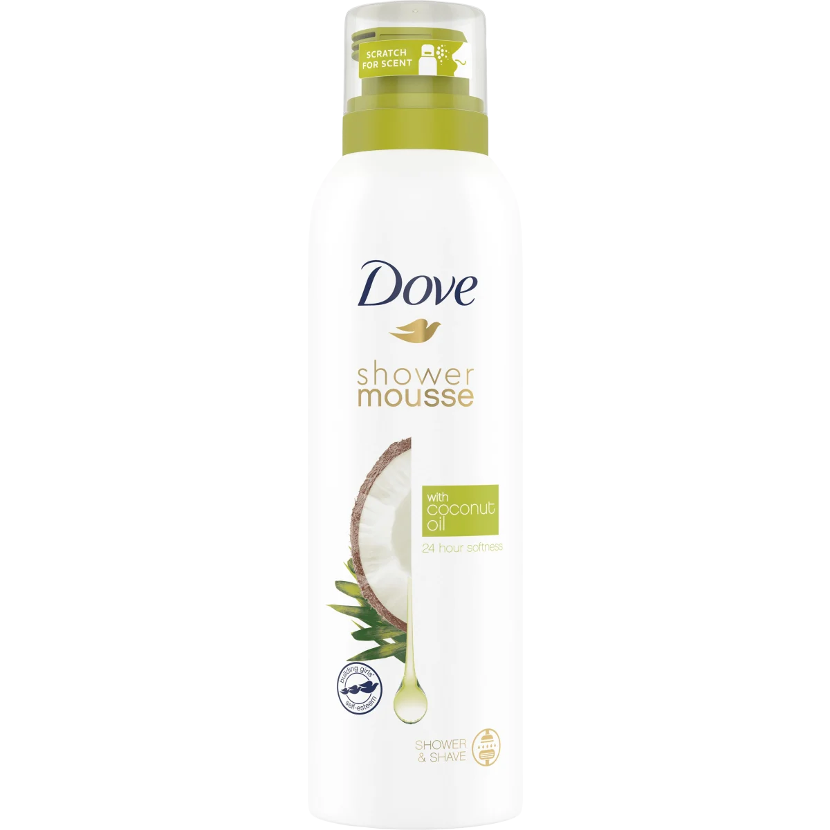 Dove Shower Mousse Coconut Oil 200 ml