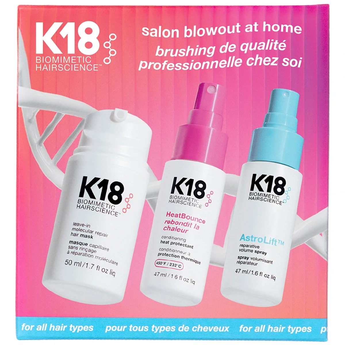 K18 Salon Blowout at Home Kit