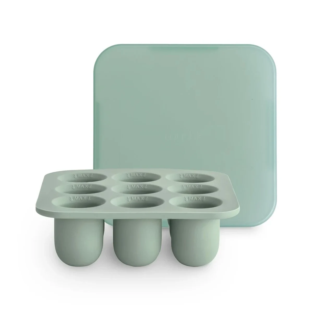 Mushie Fresh Food Feeder Freezer Cambridge Blue
