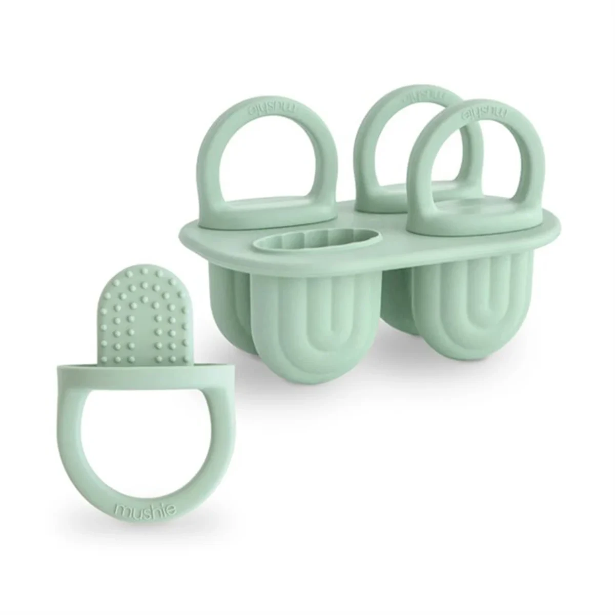 Mushie Toddler Ice Pop Tray Cambridge Blue