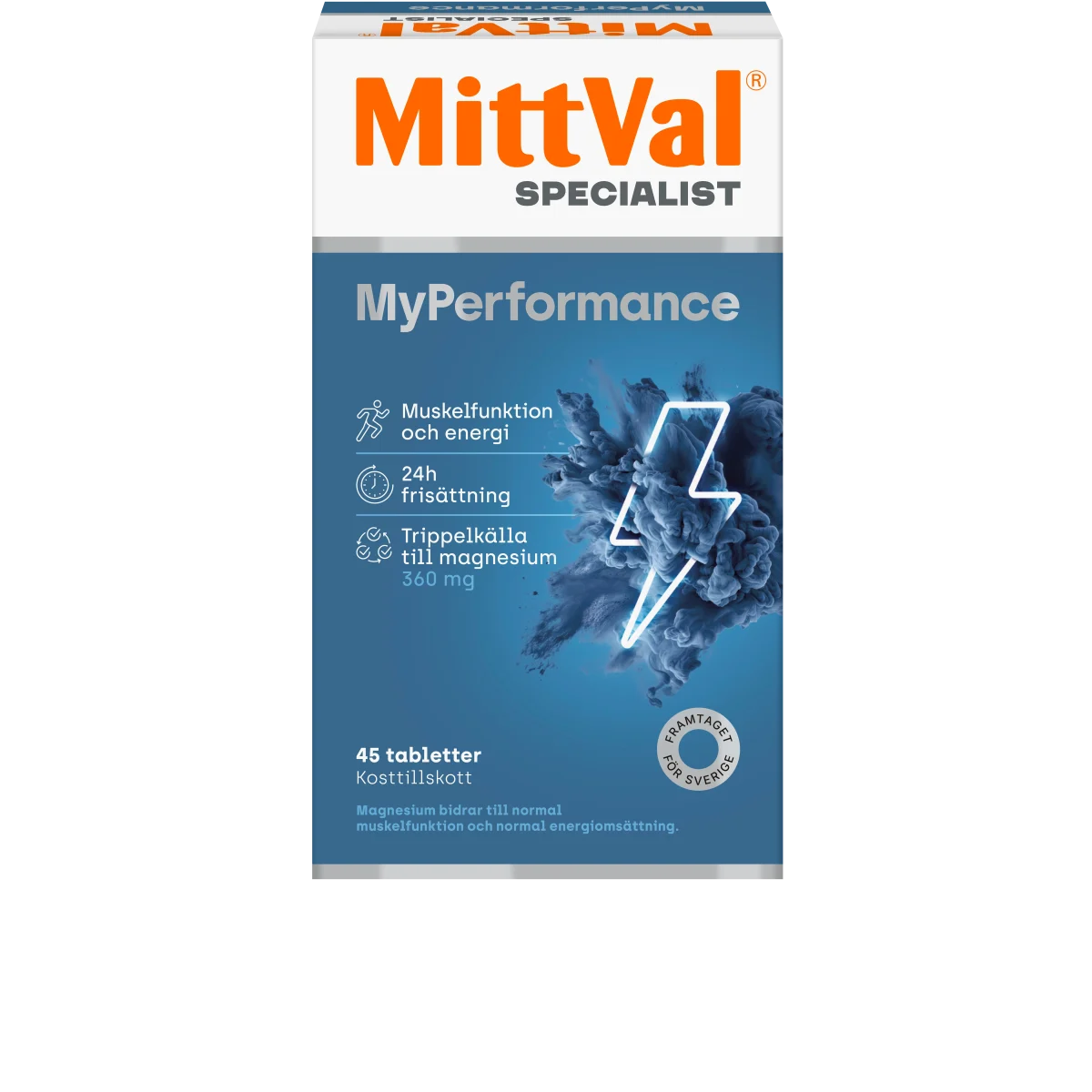 MittVal MittVal MyPerformance 45 st