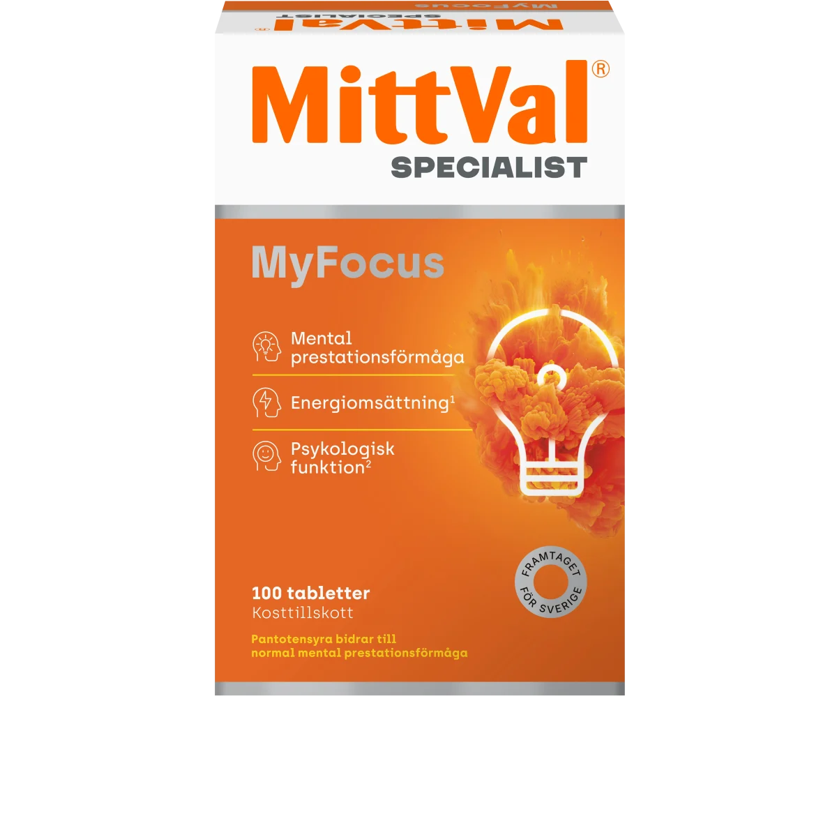 MittVal MittVal MyFocus 100 st