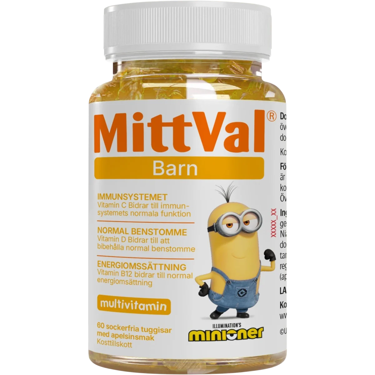 MittVal MittVal Barn Minioner 60 st