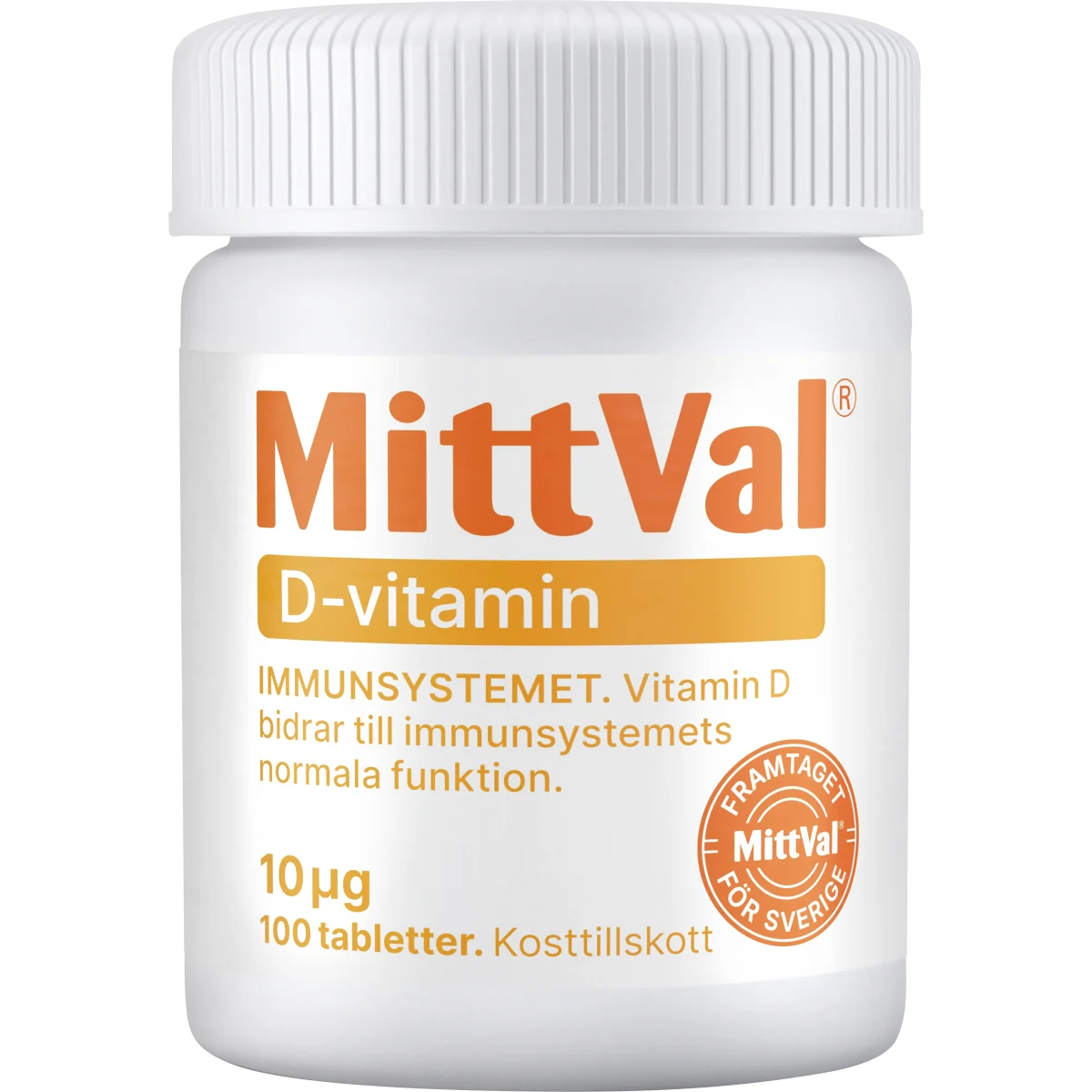 MittVal MittVal D-vitamin 100 st