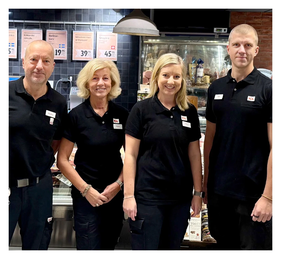 Bild på ICA-handlaren