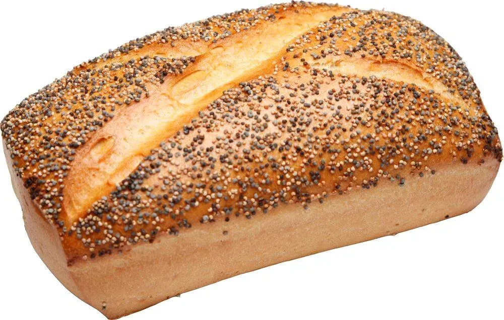 Ljust portionsbröd med vallmofrön - en av våra populäraste smaker