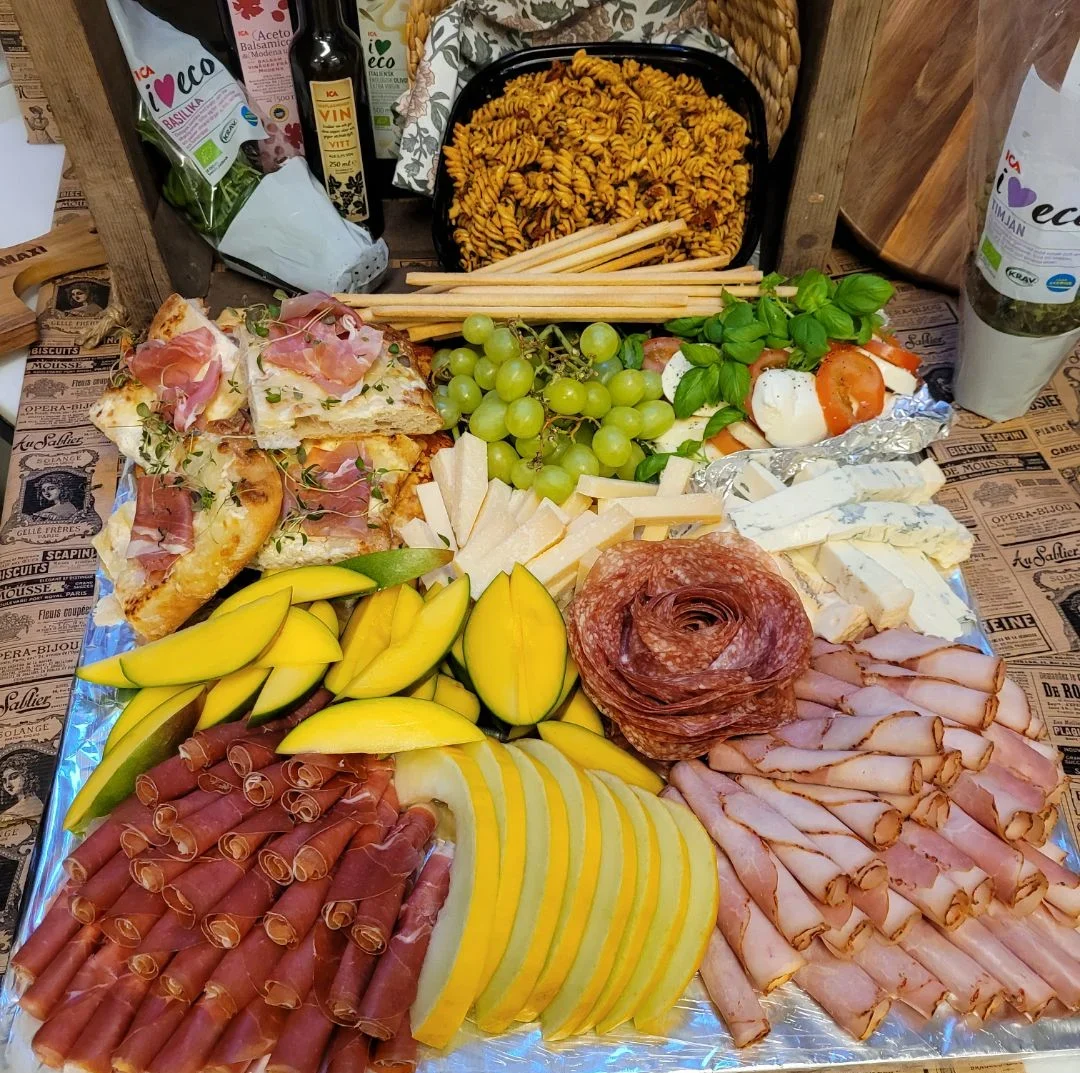 En av våra plankor upplagd och redo för kund.