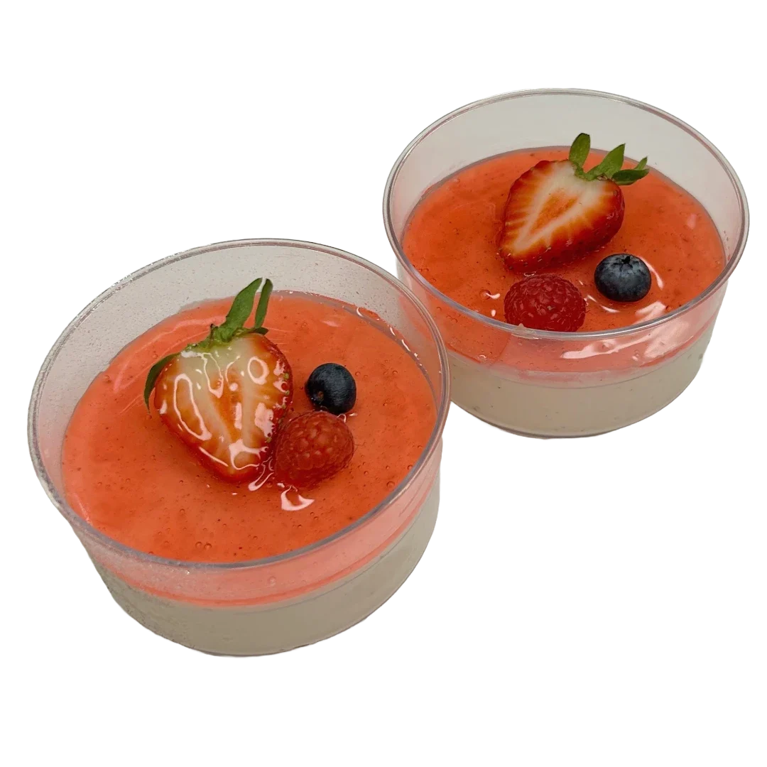 Jordgubbspannacotta 2-pack