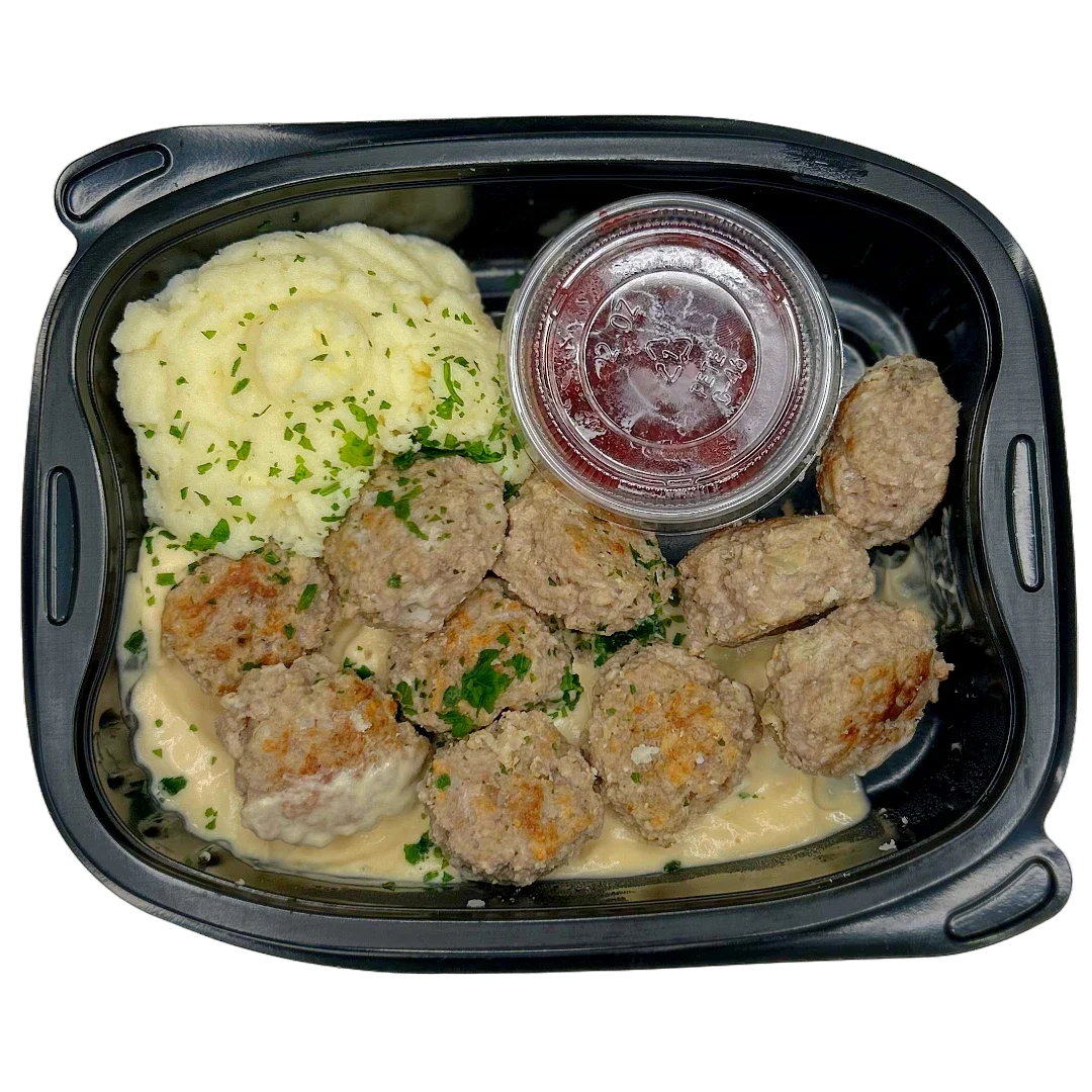 Köttbullar med mos