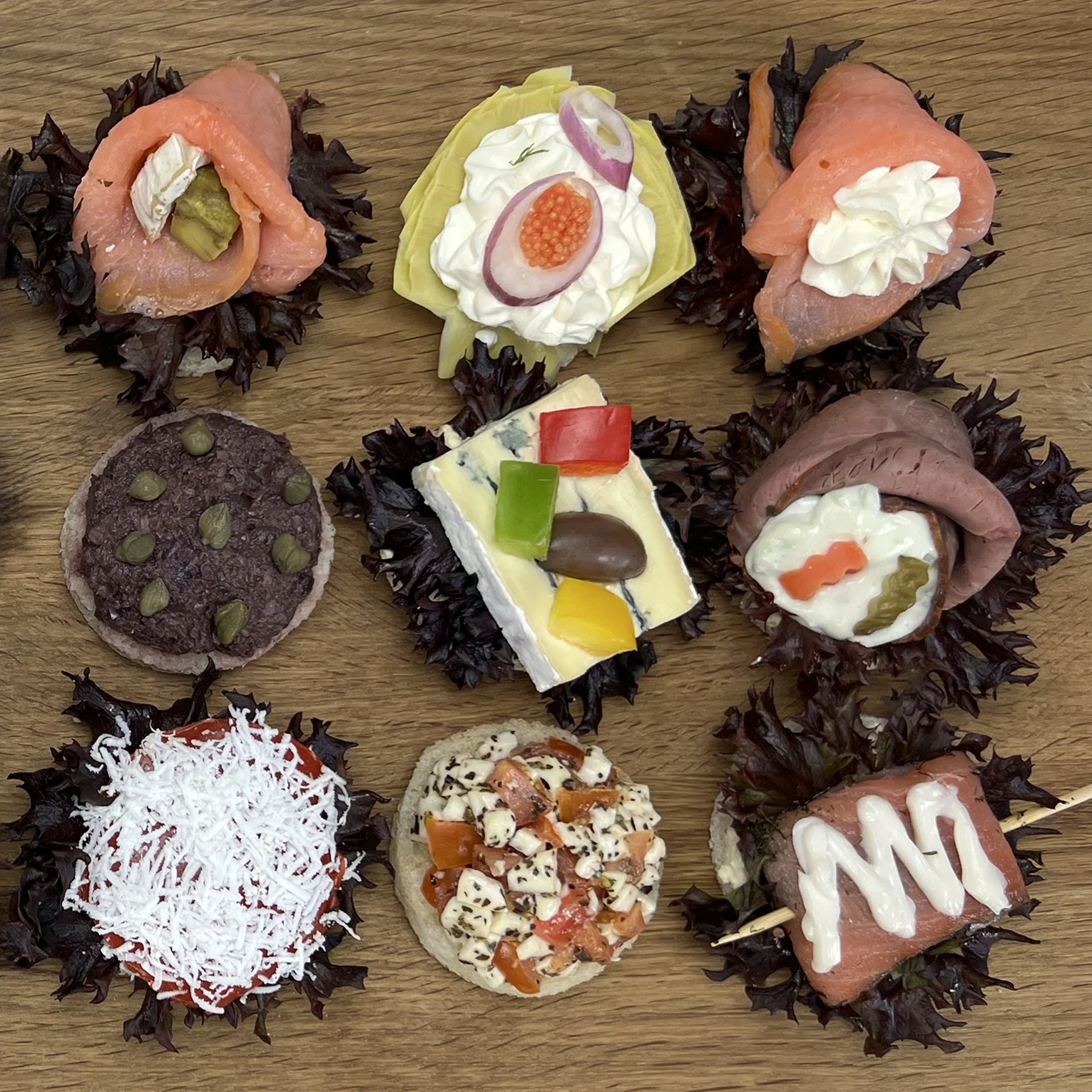 Snittar och Kanapéer