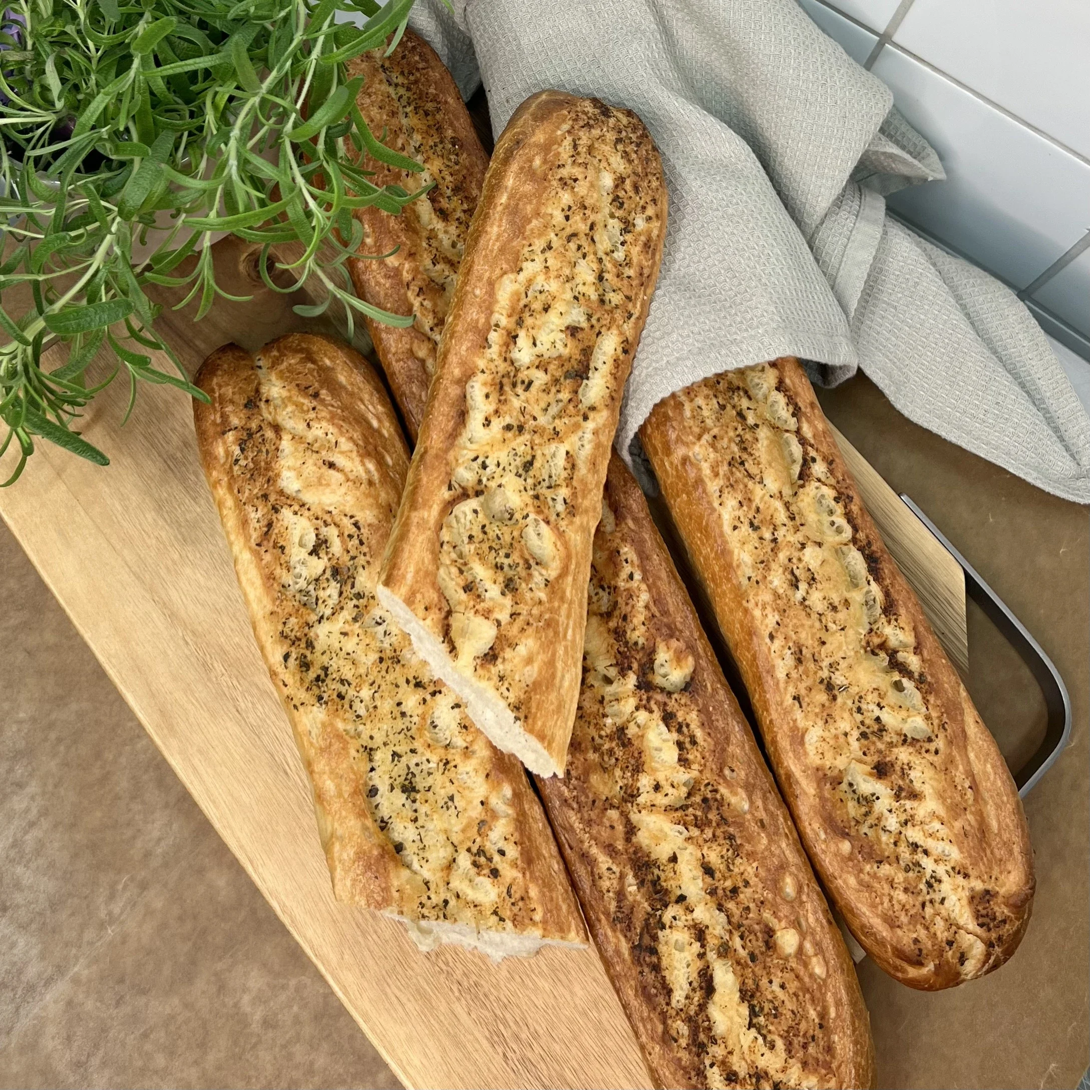 Vitlöksbaguette