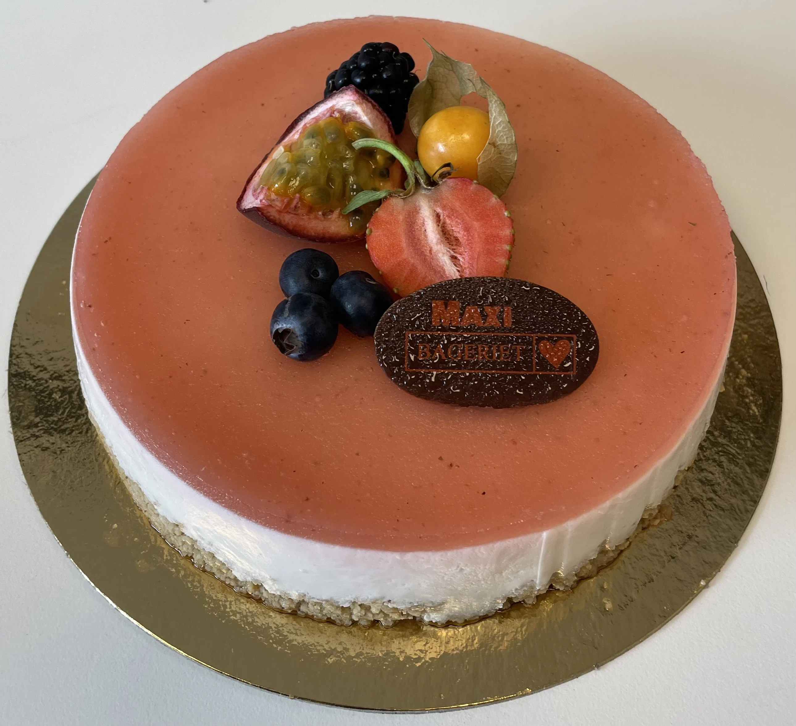 Jordgubbscheesecake