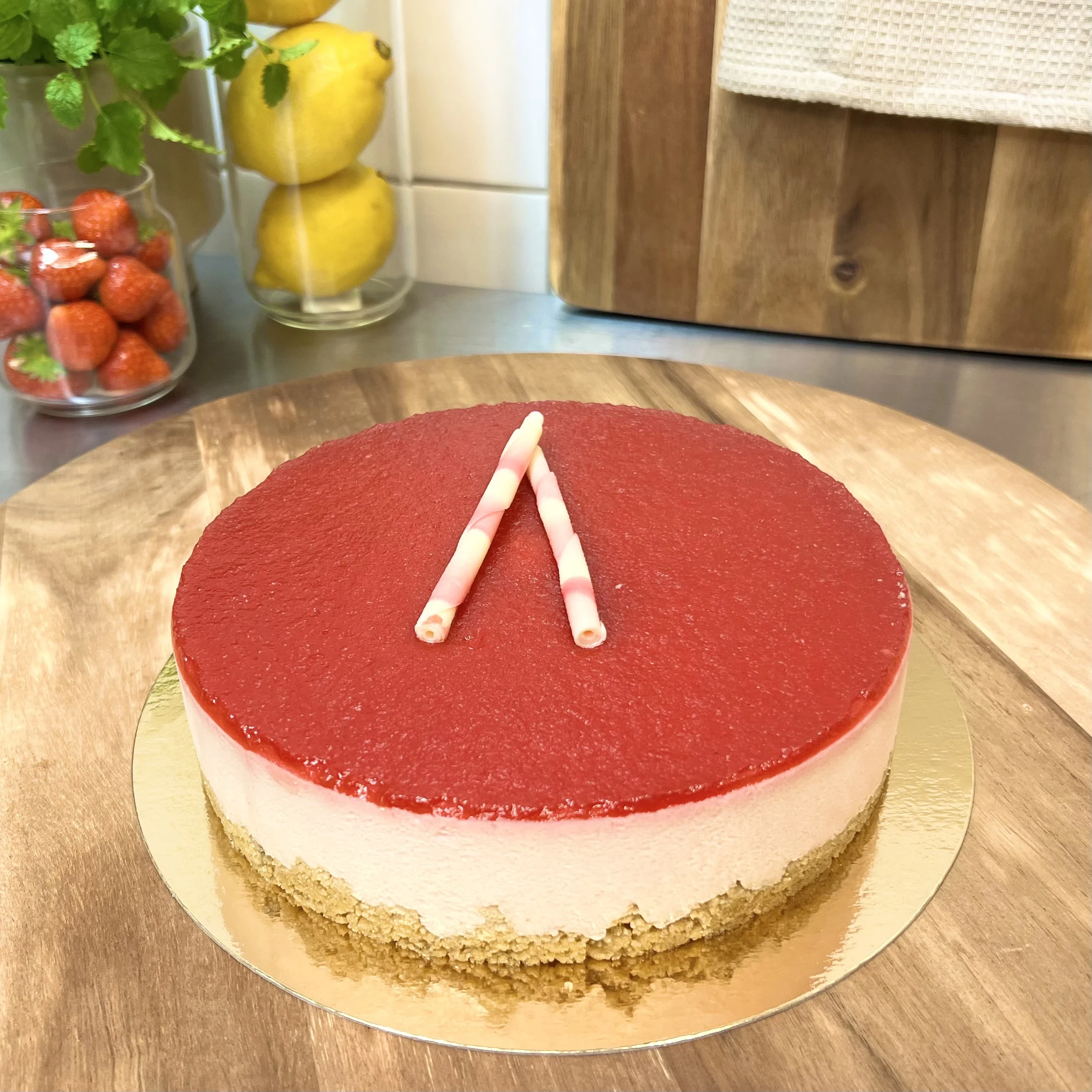 Cheesecake Hallon