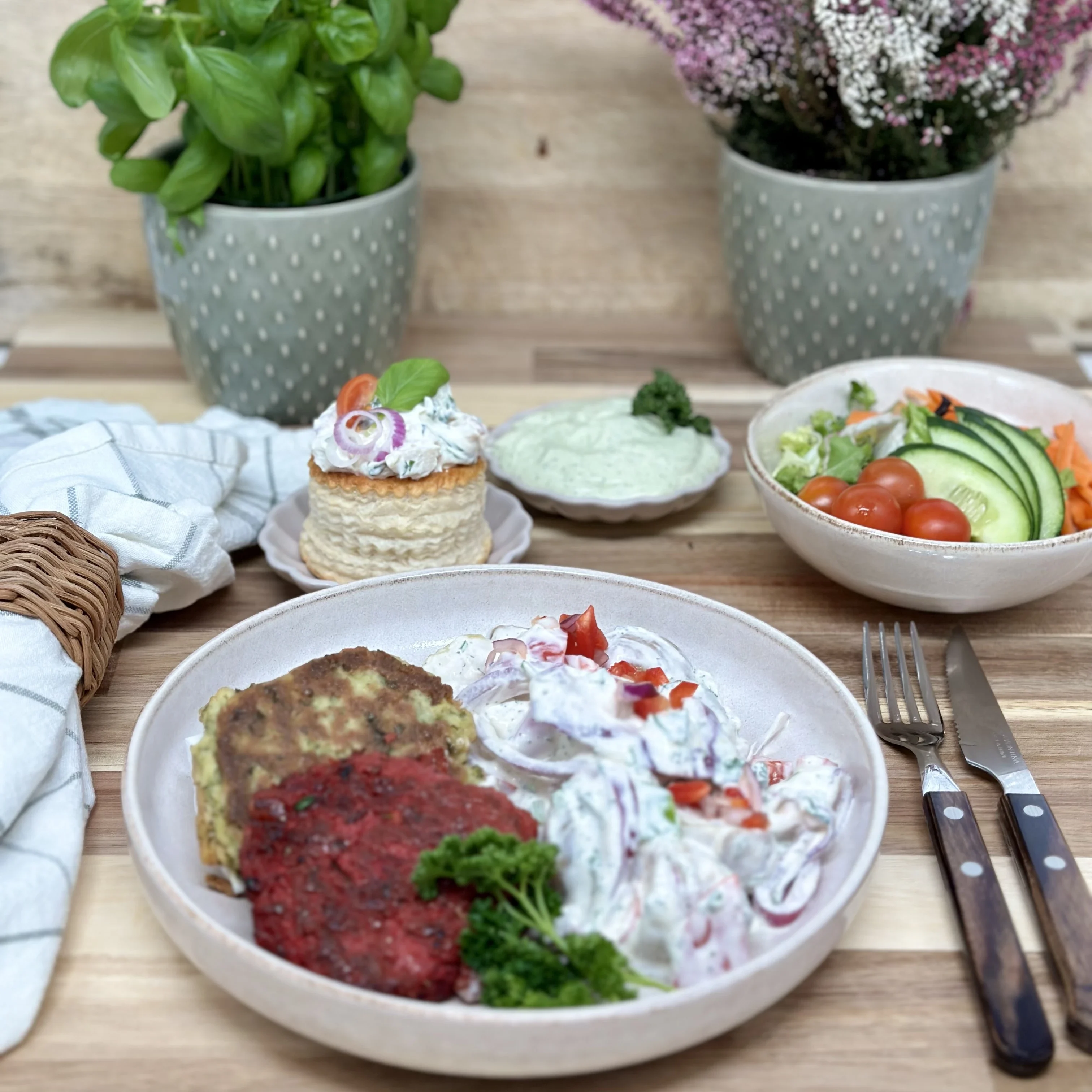 Vegetarisk buffé