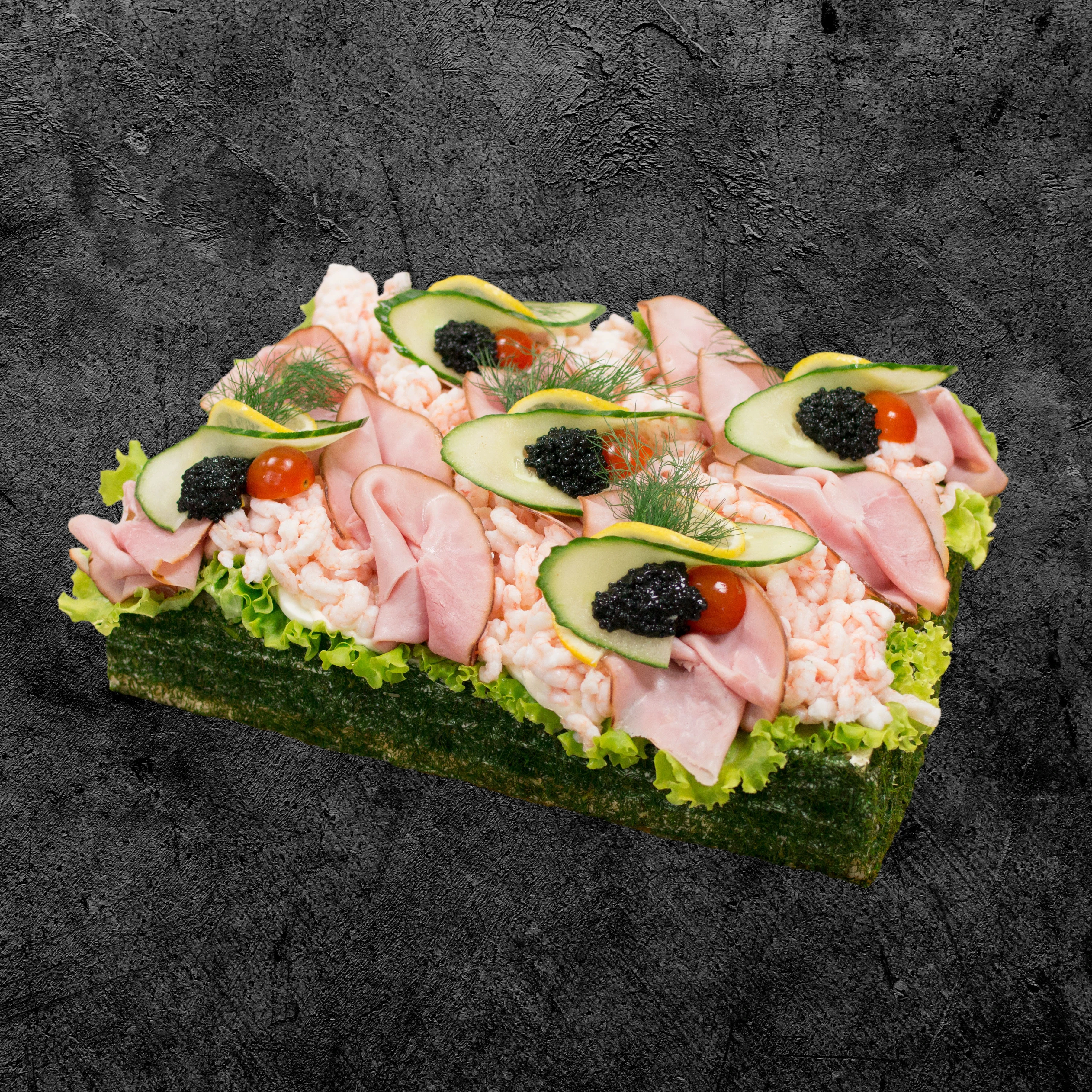 Tonfisktårta Med Räkor & Skinka