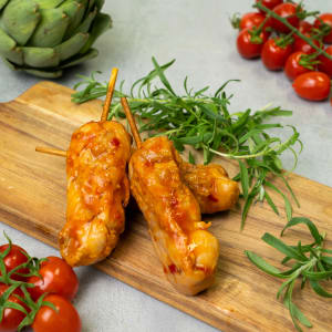 Kycklingspett sweet chili
