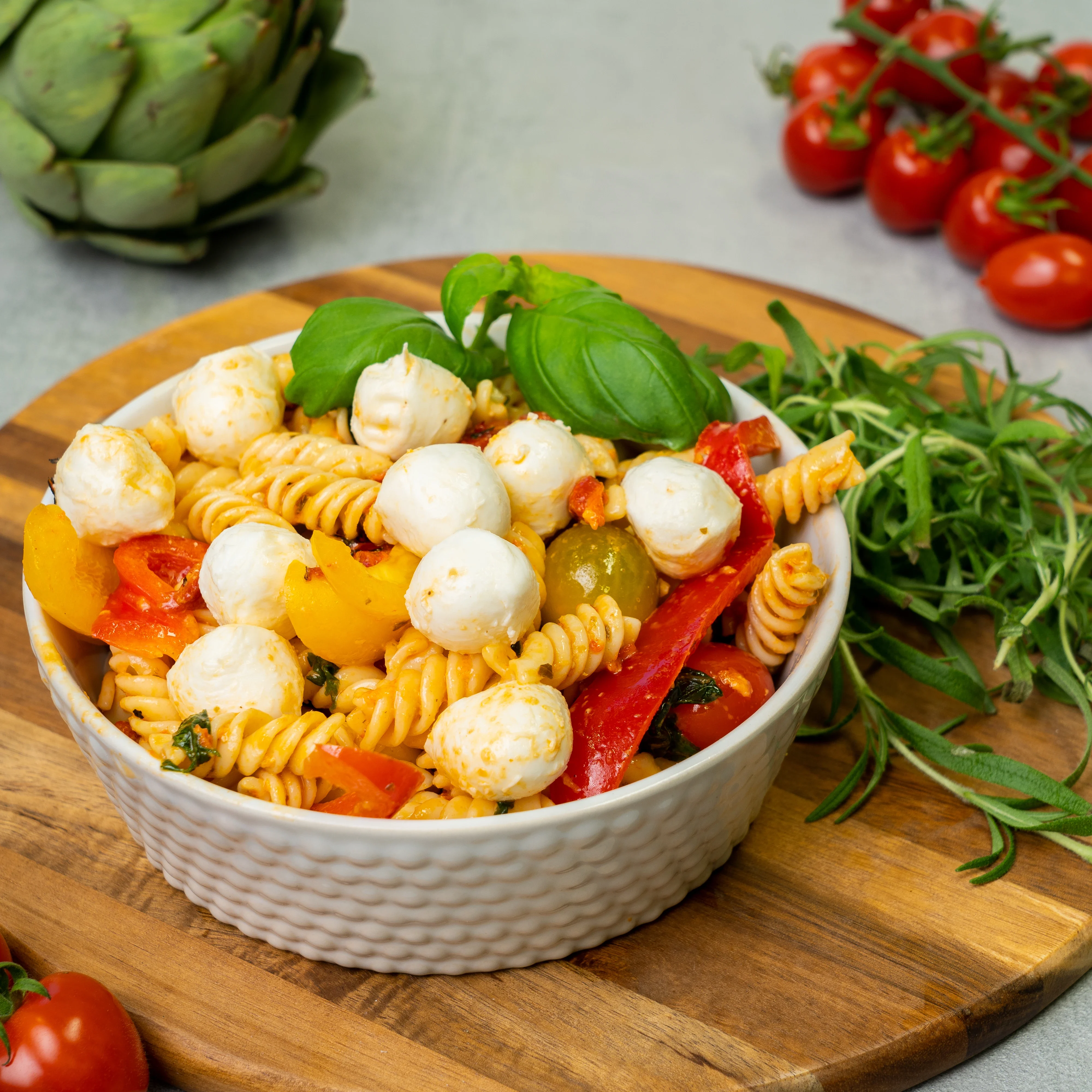 Pastasallad paprika