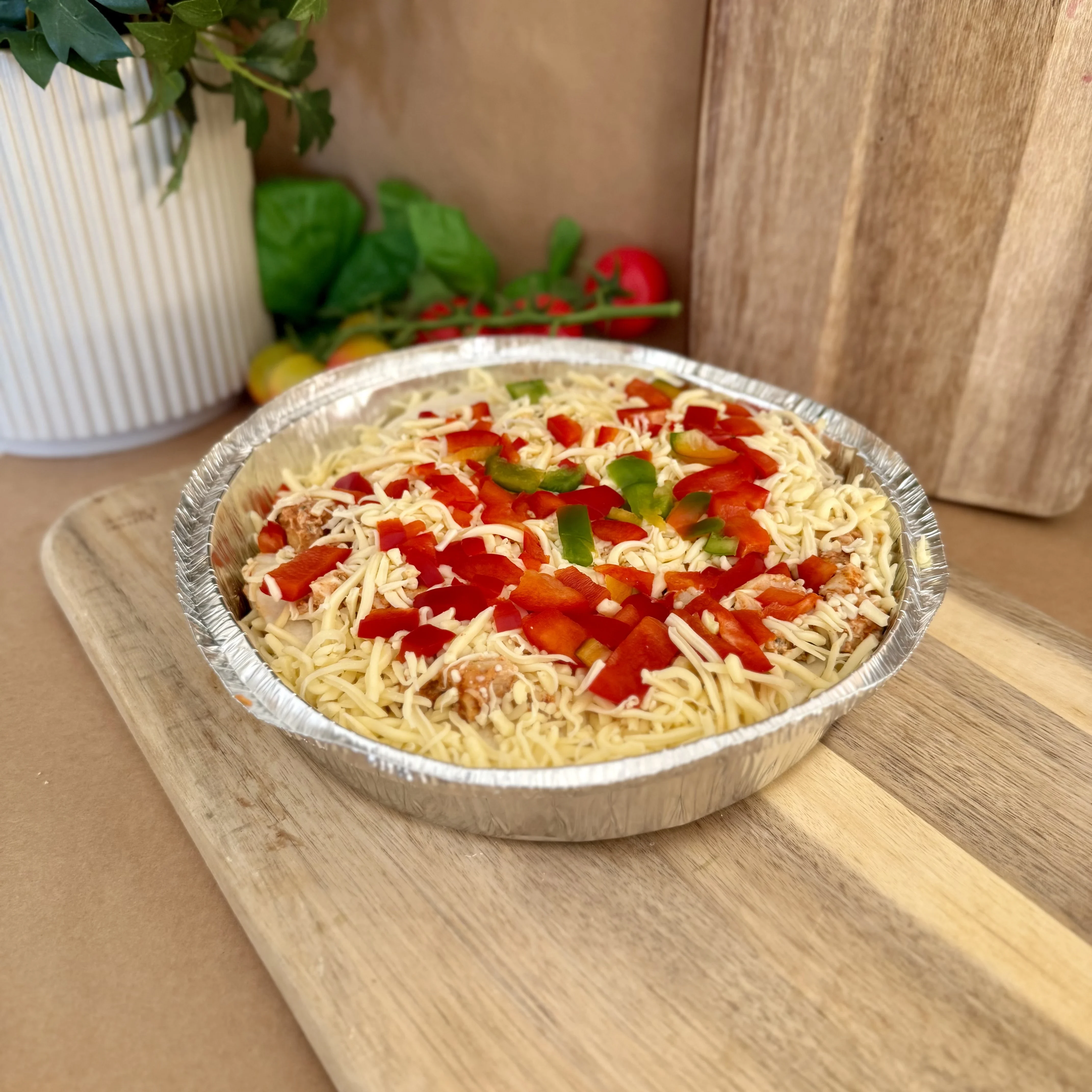 Kyckling fajitatårta(färdig att gratineras)