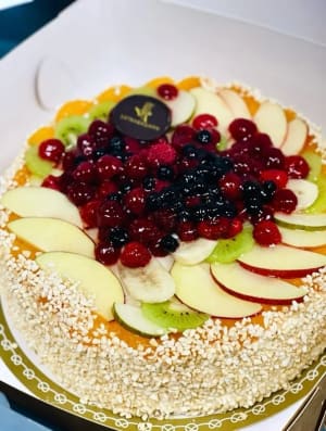 Frukttårta