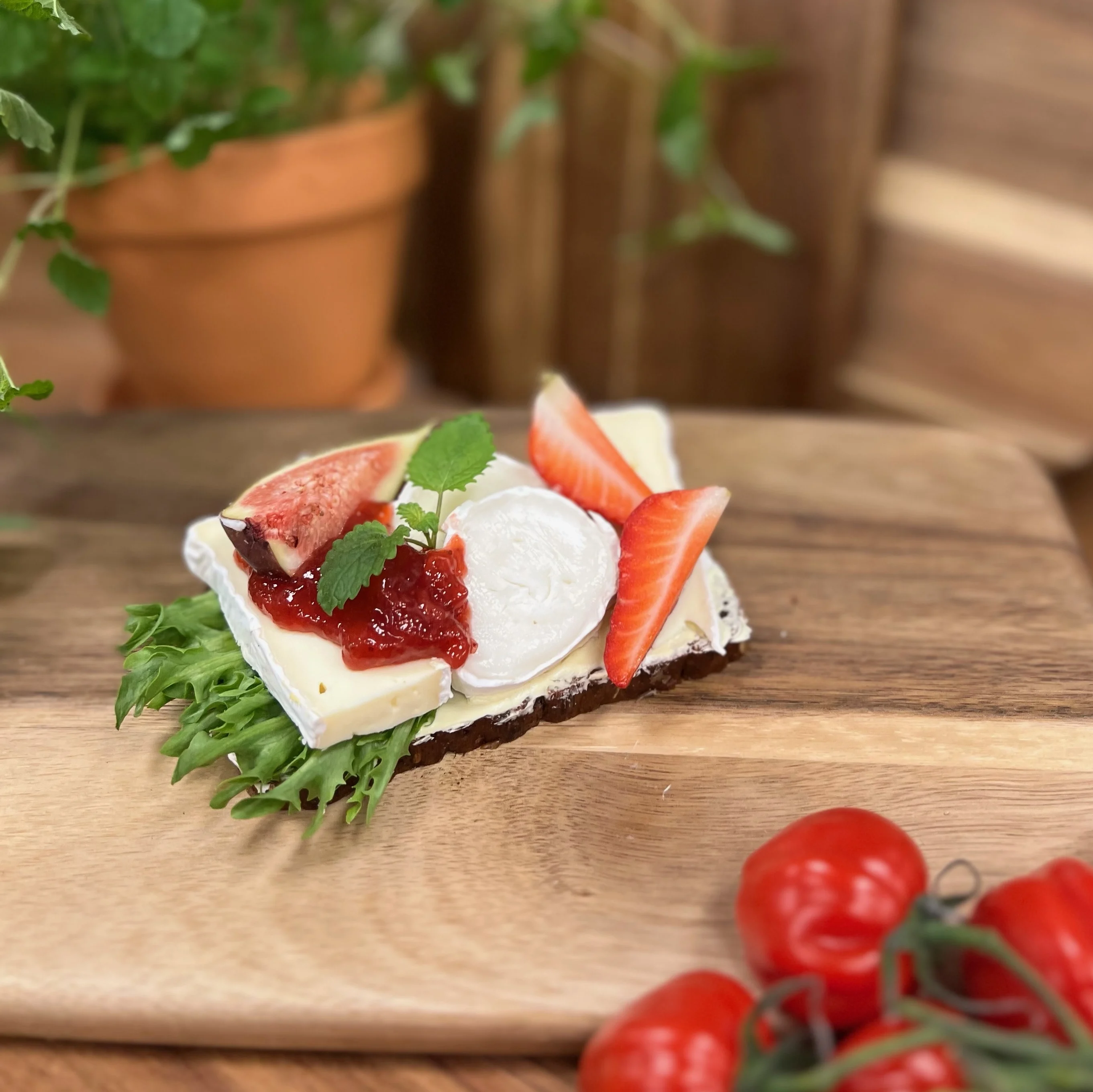 Smörrebröd - Ost